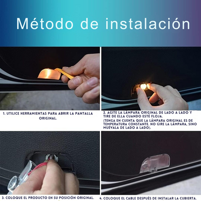 Luces LED de Puerta con Logo Honda (2 uds)